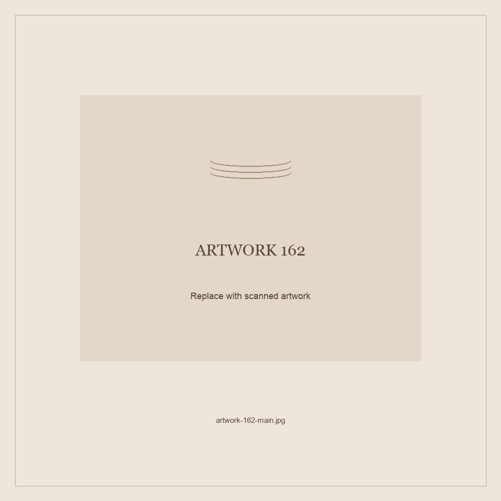 Numbered placeholder for Artwork 162; scanned artwork to come