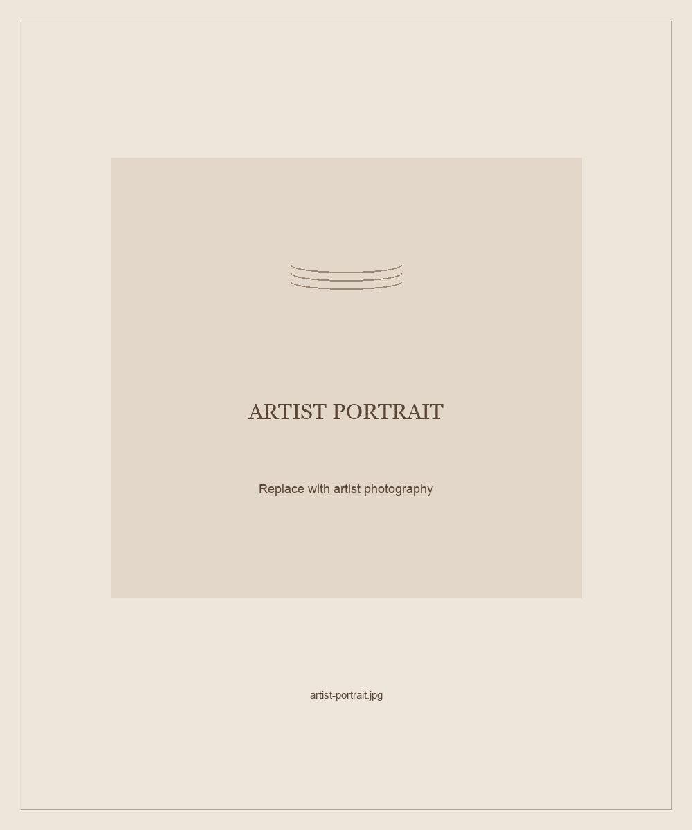 Artist portrait placeholder