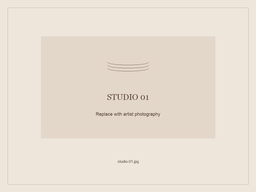 Studio interior photography placeholder